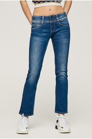 Gen Straight Jeans in Mid Rise