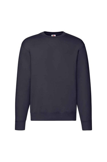 Fruit of the Loom Mens Premium Drop Shoulder Sweatshirt - Deep Navy