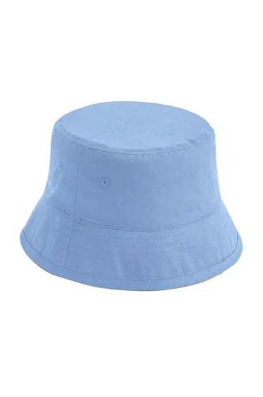 Beechfield Unisex Adult Organic Cotton Bucket Hat - Sky Blue