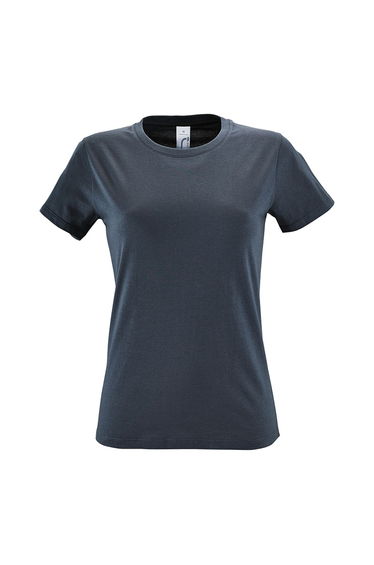 SOLS Womens/Ladies Regent Short Sleeve T-Shirt - Mouse Grey