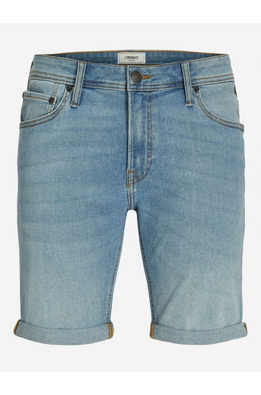 Mid Rise Regular Fit Denim Shorts