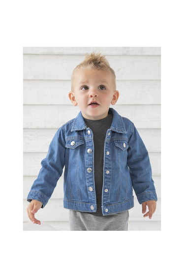 Babybugz Baby Denim Jacket - Denim Blue