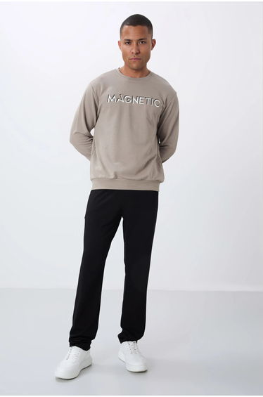 TOMMY Men's Printed Crew Neck Sweatshirt