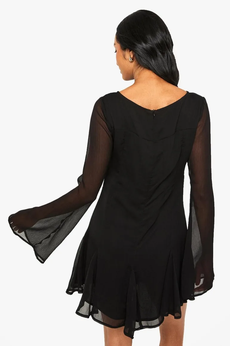 delta mini dress Delta Mini Dress - Black/White