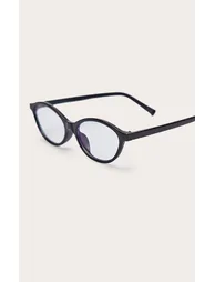 Black Skinny Oval Blue Light Readers - 3