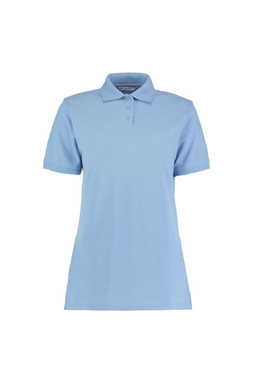 Kustom Kit Ladies Klassic Superwash Short Sleeve Polo Shirt - Light Blue