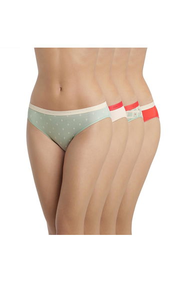 Pack of 4 Pockets Cotton Briefs