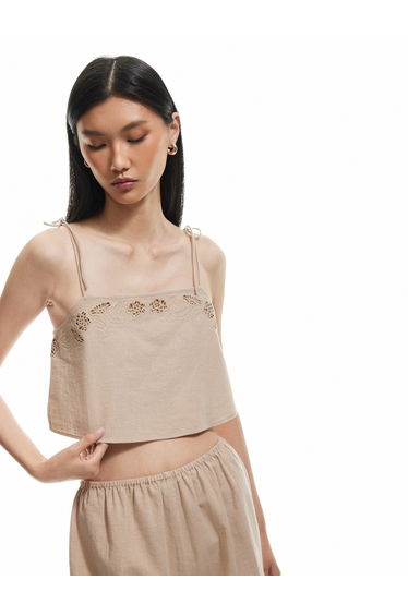 Strappy Crop Bustier