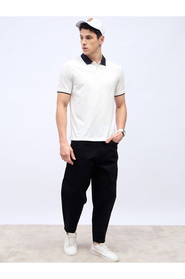 Balloon Fit Jeans with Pockets