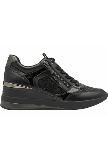 Zipped Wedge Trainers
