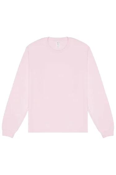 Bella + Canvas  Adult Heavyweight Long-Sleeved T-Shirt - Soft Pink