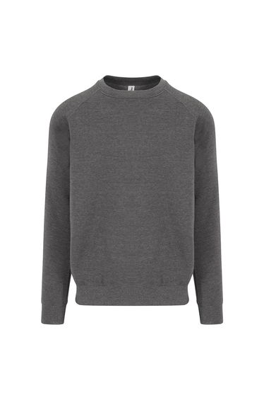 AWDis Just Hoods Mens Graduate Heavyweight Sweatshirt - Charcoal