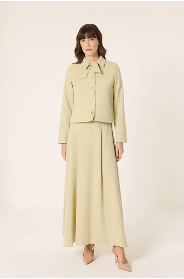 SKIRT AND JACKET 2-PIECE SET