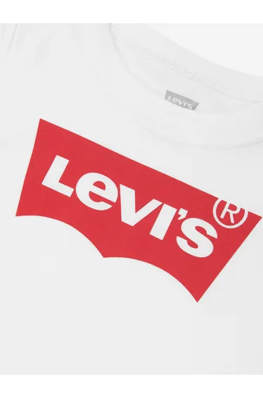 تيشيرت قطن بأكمام قصيرة بطبعة شعار