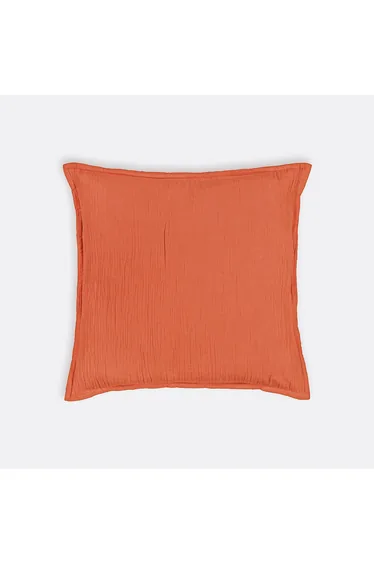 غطاء وسادة ديكور قطن موسلين