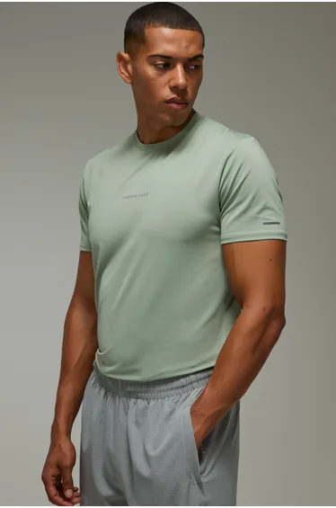 Common Pace Running Regular Fit T-shirt - sage