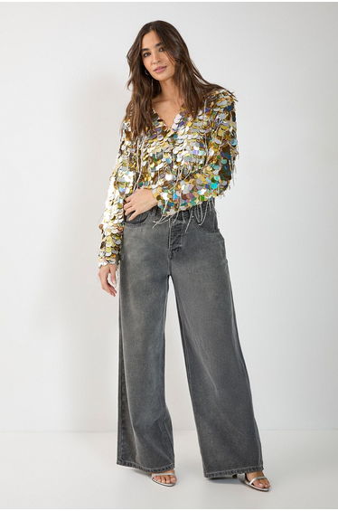 Disc Tassel Jacket