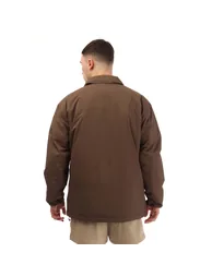 Men's New Balance Coaches Jacket in Brown - 2