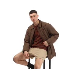 Men's New Balance Coaches Jacket in Brown - 3