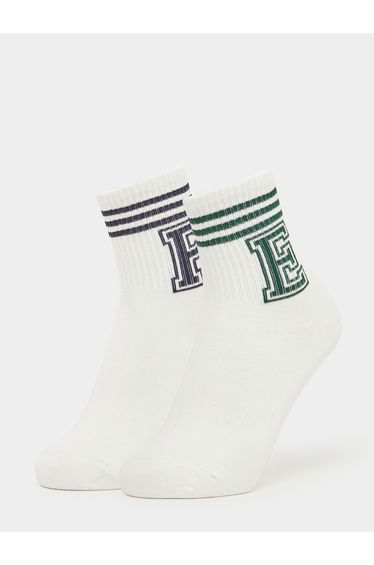 Pack of 2 - Letter Detail Socks