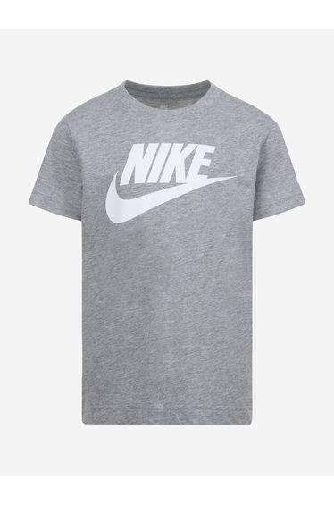 Nike Kids Futura Evergreen T-Shirt in Grey
