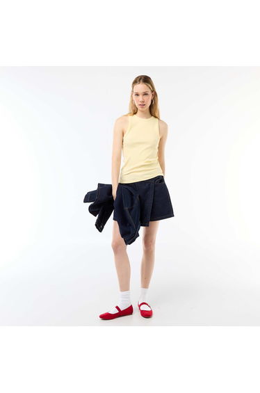 Sleeveless Tank Top with American Armholes YELLOW