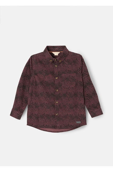 Hayes Leopard Jacquard Shirt