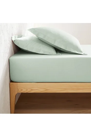 شرشف سرير قطن بحواف مطاطية