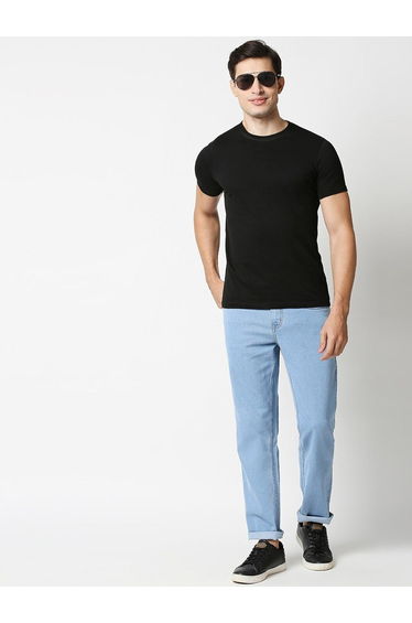 Mid Rise Relaxed Fit Stretchable Jeans