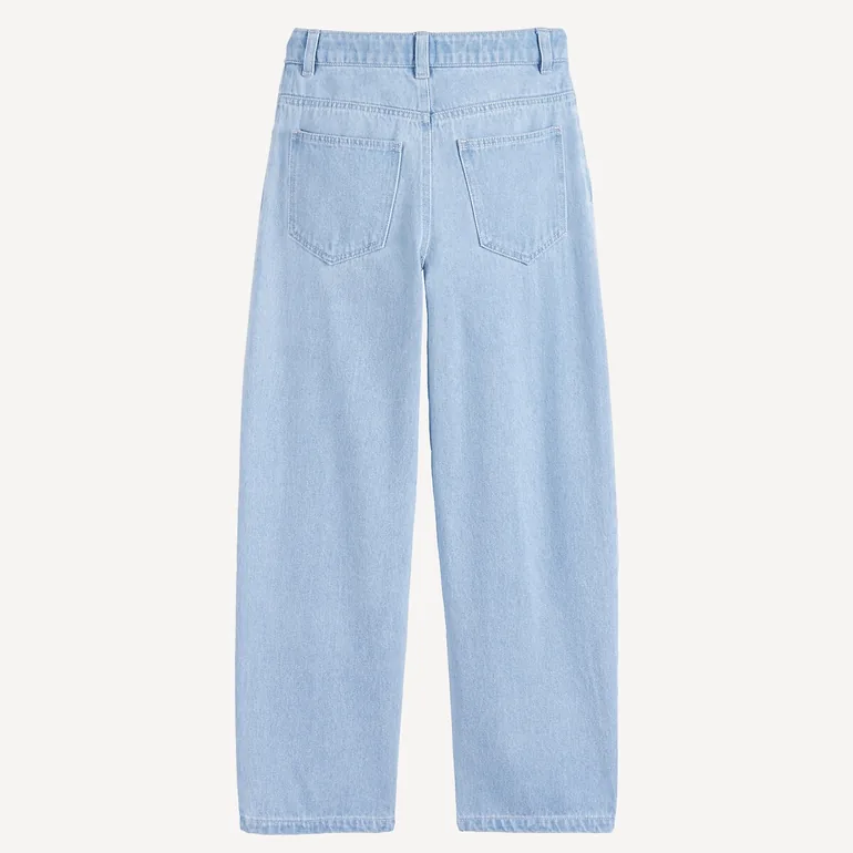 Baggy Wide Leg Jeans - 4
