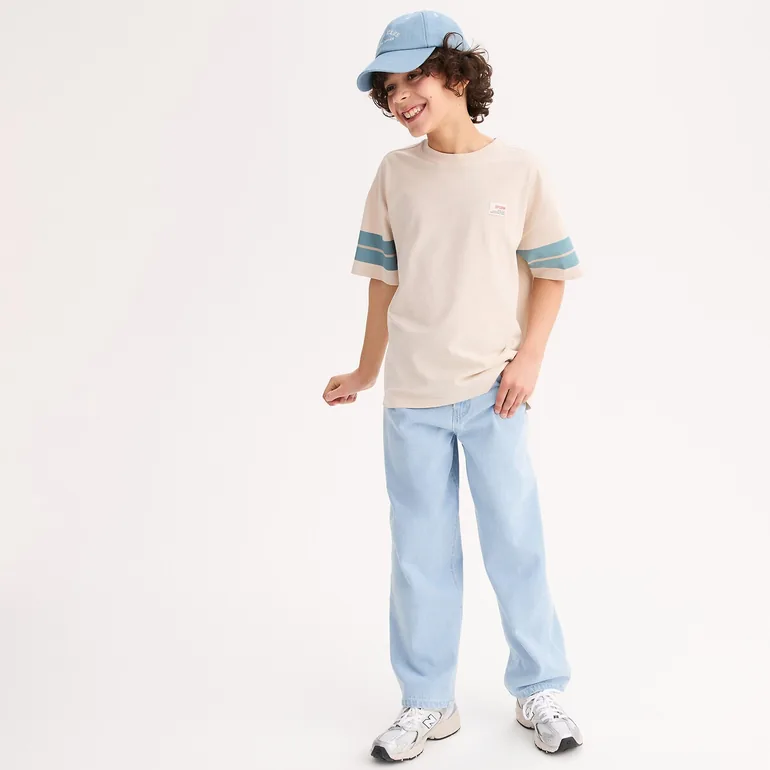 Baggy Wide Leg Jeans - 1