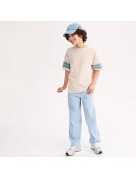 Baggy Wide Leg Jeans - 1