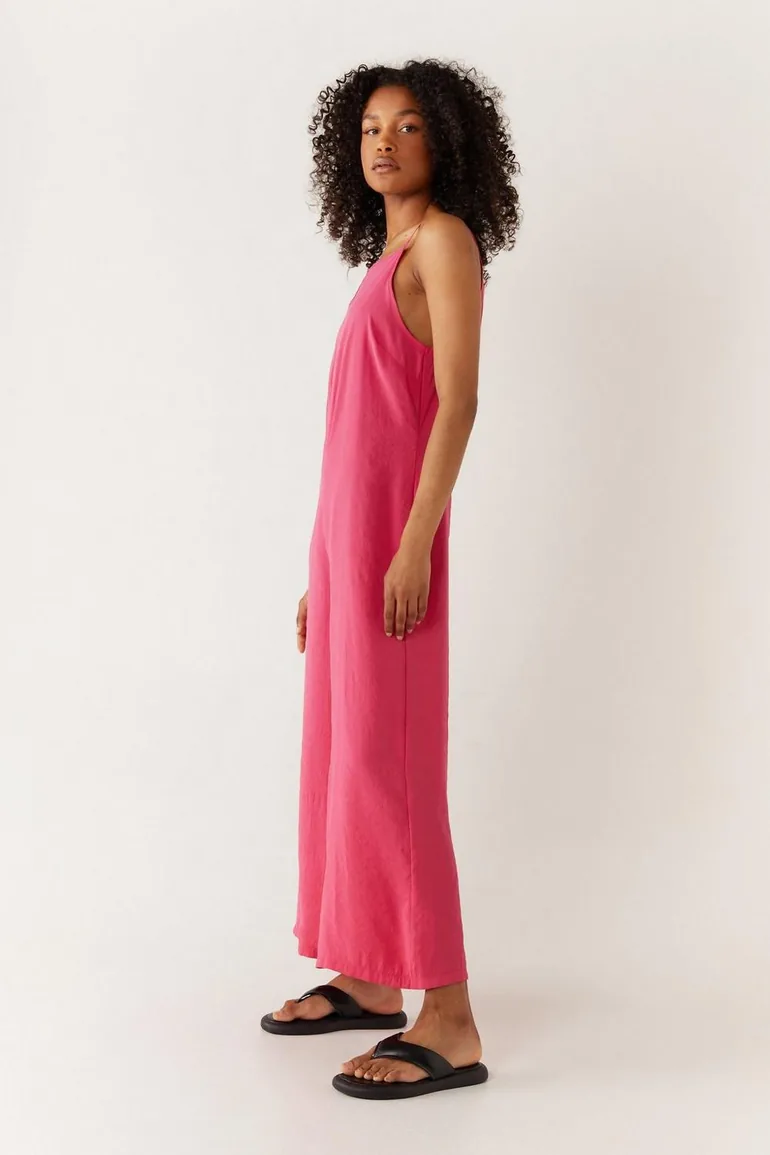 Strappy Wide Leg Jumpsuit - 2
