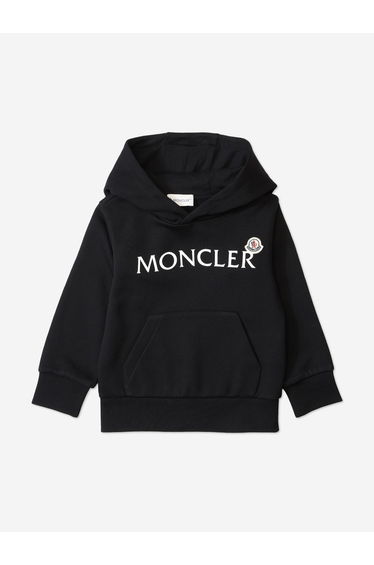 Kids Logo Hoodie in Black