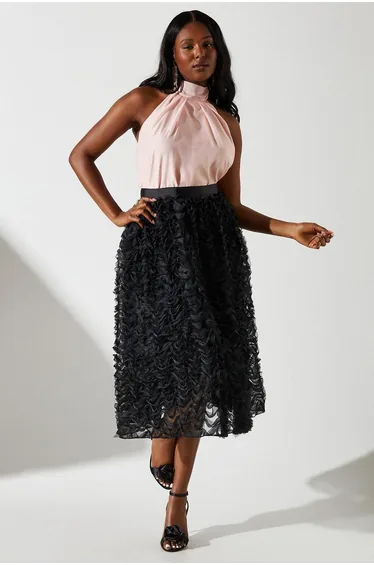 Cornelli Mesh Ballerina Skirt
