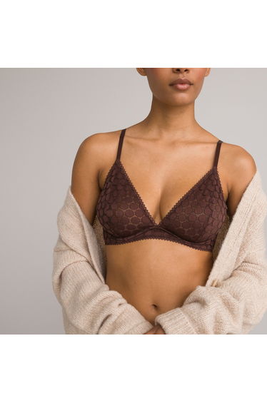Lace Triangle Bra