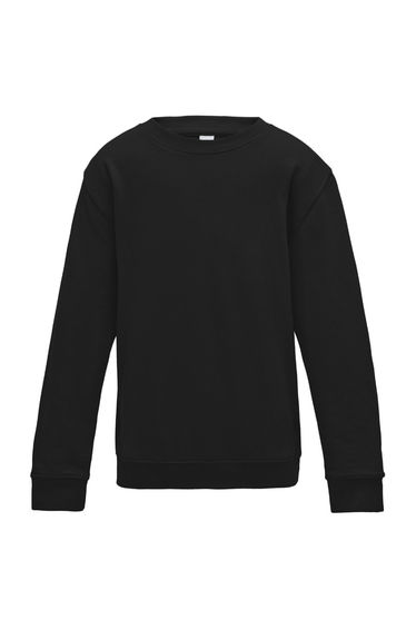 AWDis Just Hoods Childrens/Kids Sweatshirt - Jet Black