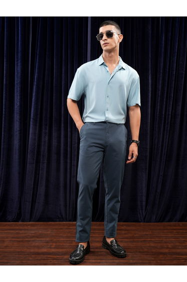 Mid Rise Regular Fit Trousers