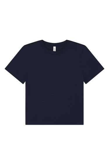 Bella + Canvas Womens/Ladies Heavy Boxy T-Shirt - Navy