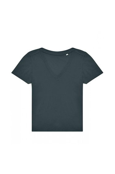 B&C Womens/Ladies V Neck T-Shirt - Amalfi Teal