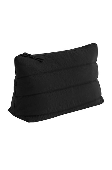 Bagbase Quilted Accessory Bag - Black