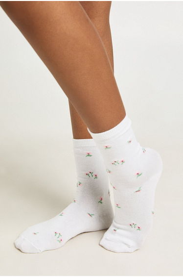 Ditsy Floral Socks 3 Pack - multi