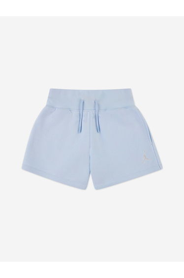 Jordan Girls WJ Brooklyn Fleece Shorts in Blue