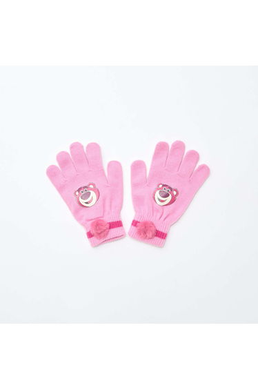 Toy Story' printed gloves PINK