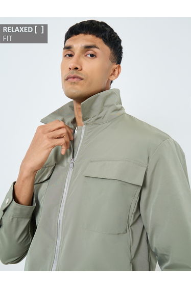 Men Relaxed Fit Lightweight Jacket