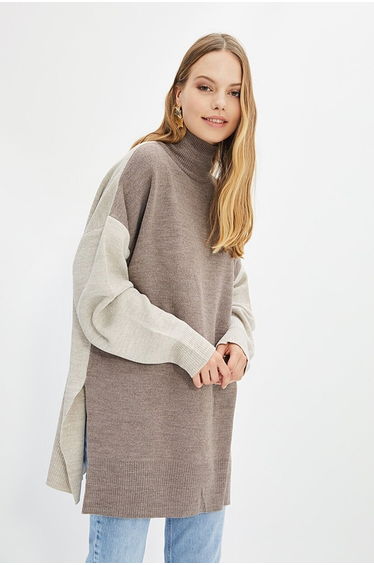 Sweater - Brown - Relaxed fit