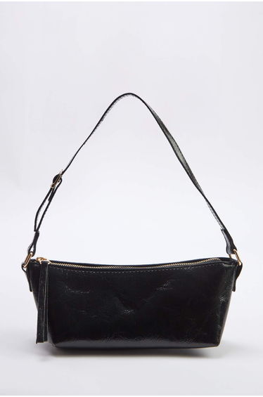 Black Women's Mini Size Shoulder Bag