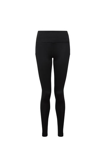 TriDri Womens/Ladies Melange Sculpted Seamless 3D Leggings - Black