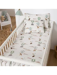 Aubin Baby's Fitted Sheet in 20% Recycled Cotton