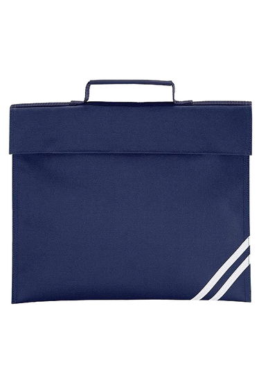 Quadra Classic Book Bag - 5 Litres (Pack of 2) - French Navy